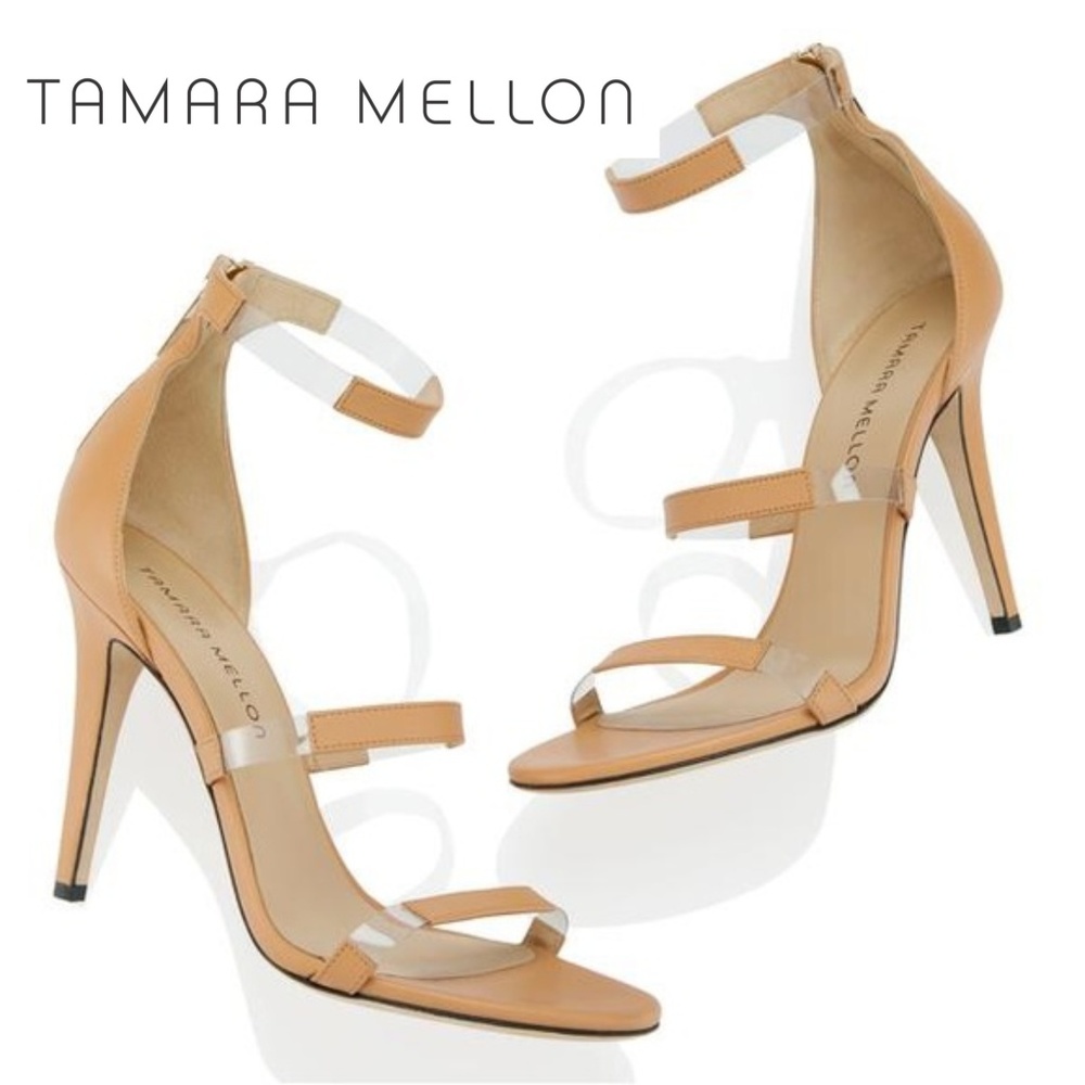 Tamara Mellon Frontline 105 - Nappa in Nude - 41